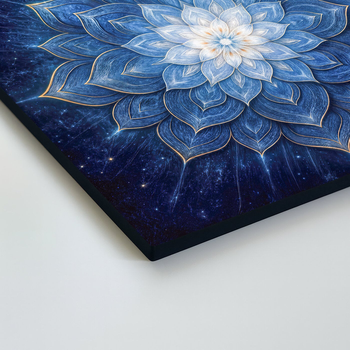 Blue mandala for the bedroom - Touch of the star