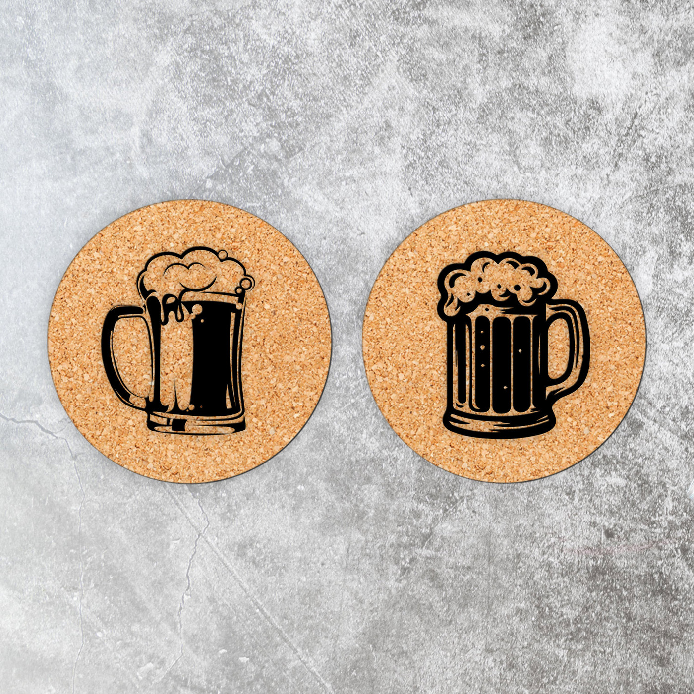 Söralátétek - Sör (2 db) | Parafa