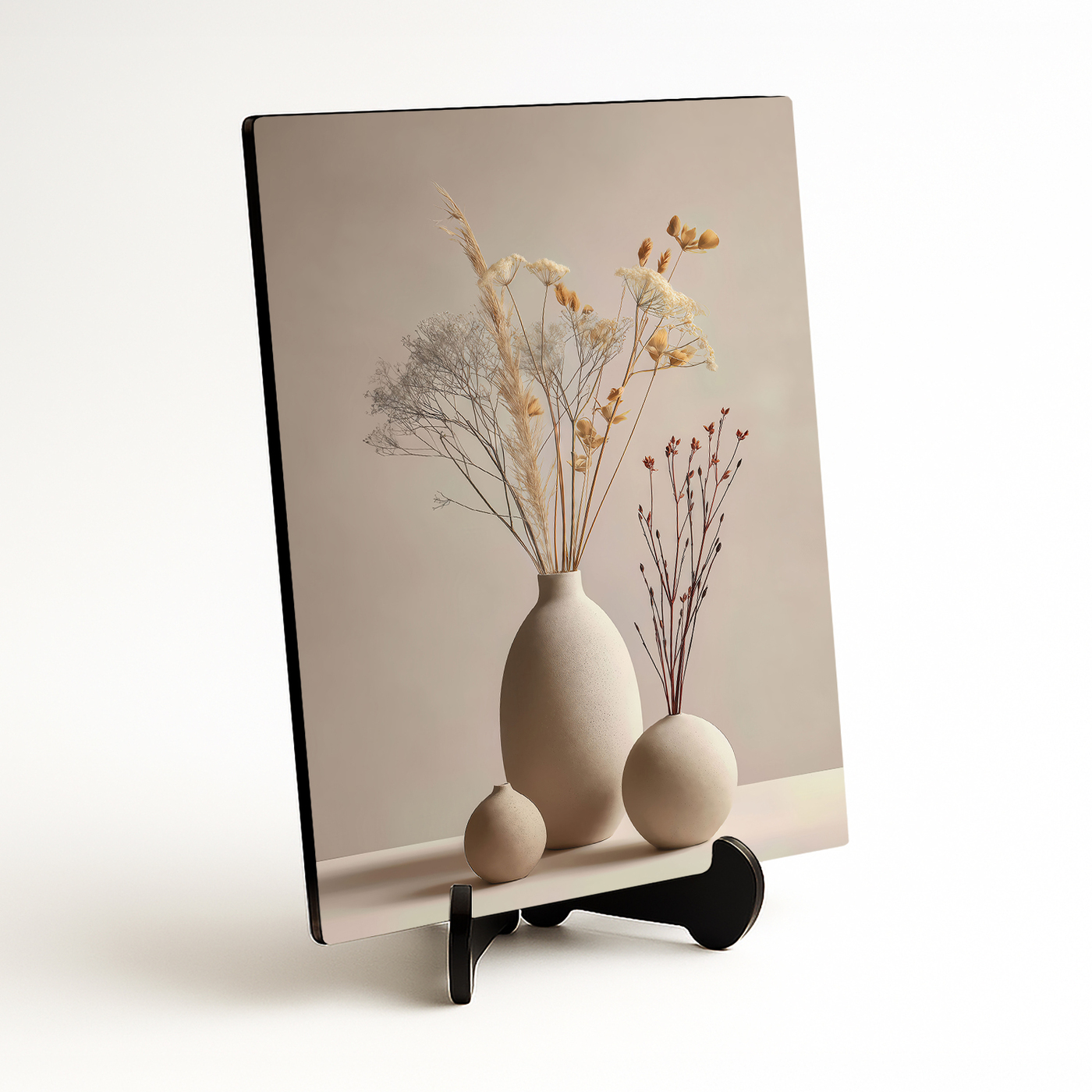 Minimalist flower painting