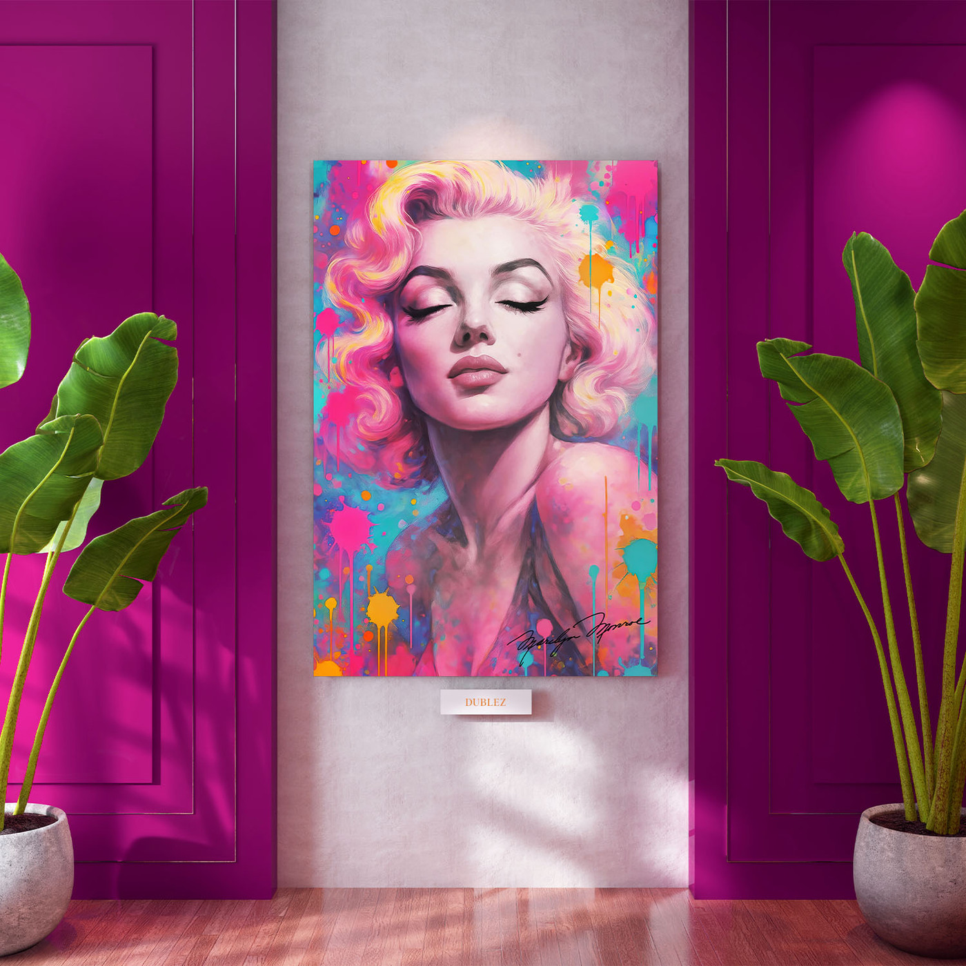Pop Art Wall Art for Living Room - Marilyn Monroe