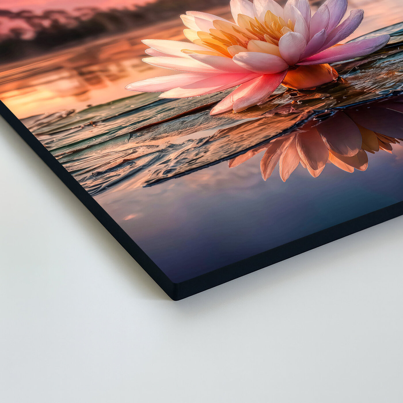 Umelecký obraz - Kvet lekna