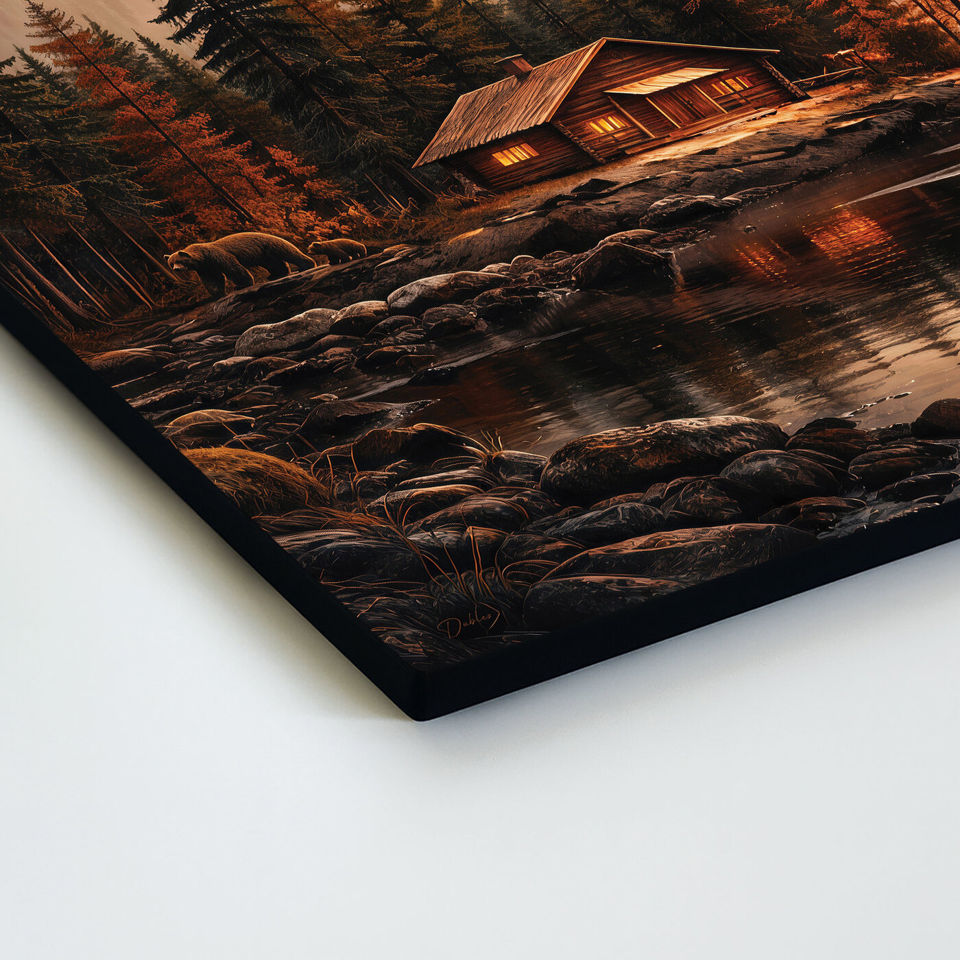 Nástenný obraz - Chata pod horami