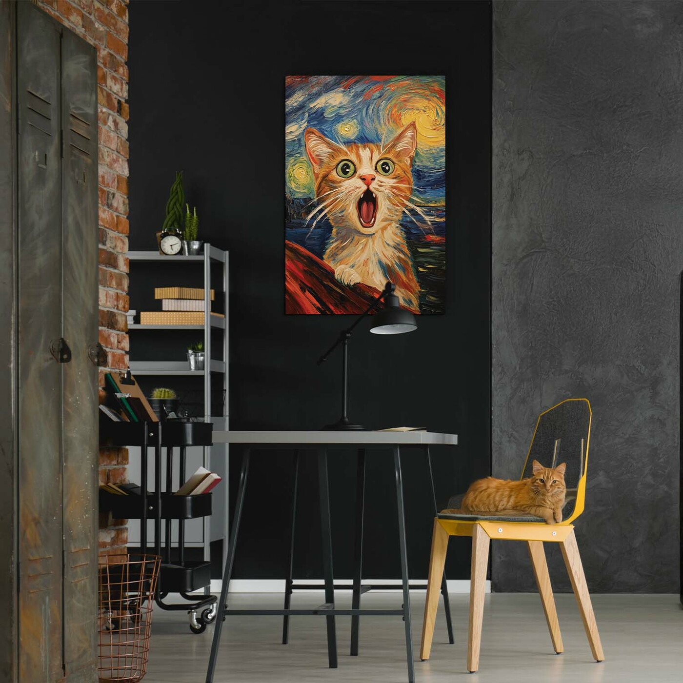 Vtipný obraz - Kočka