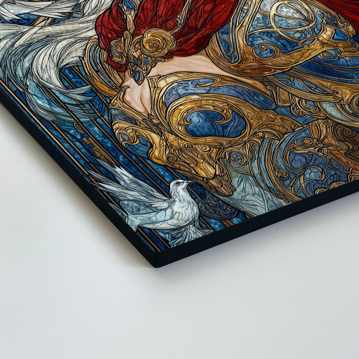 Drevený obraz na stenu - Valkýra