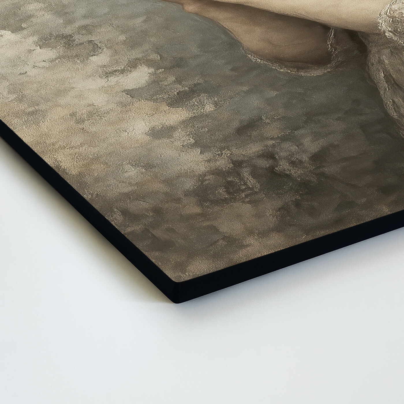 Drevený obraz - Modlitba anjela