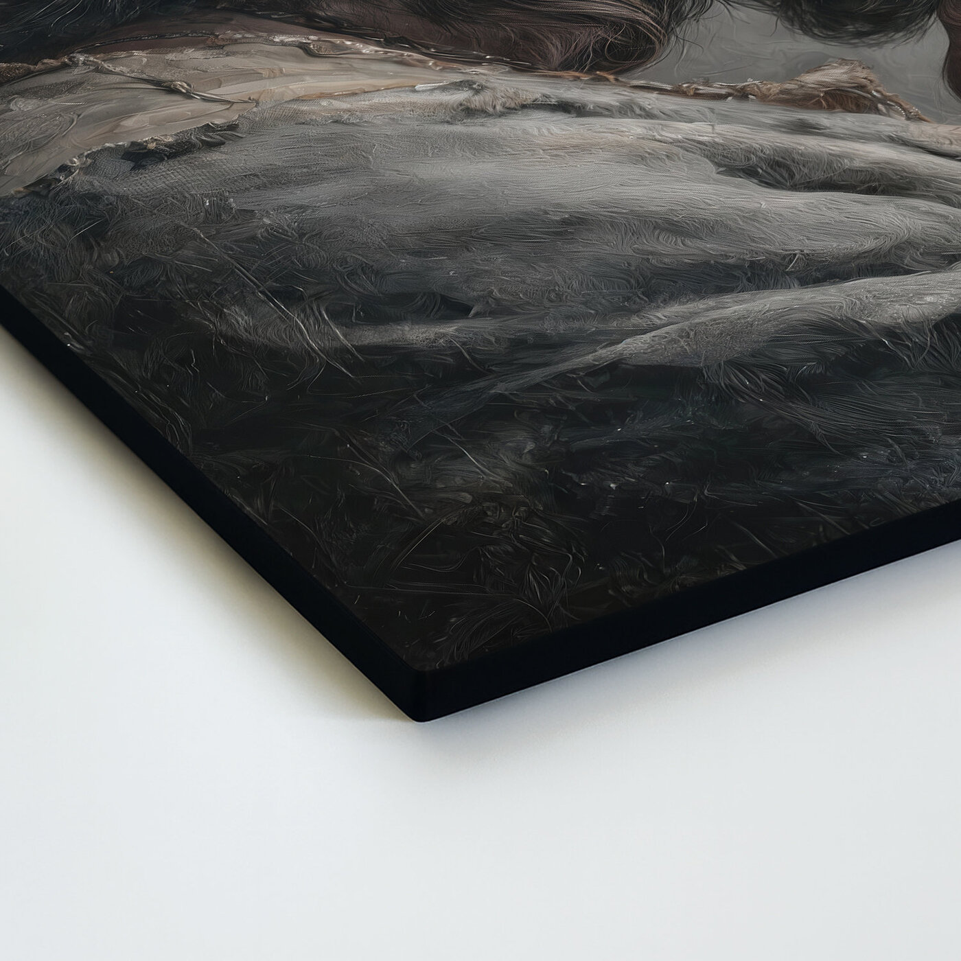 Drevený obraz - Ježiš v modlitbe