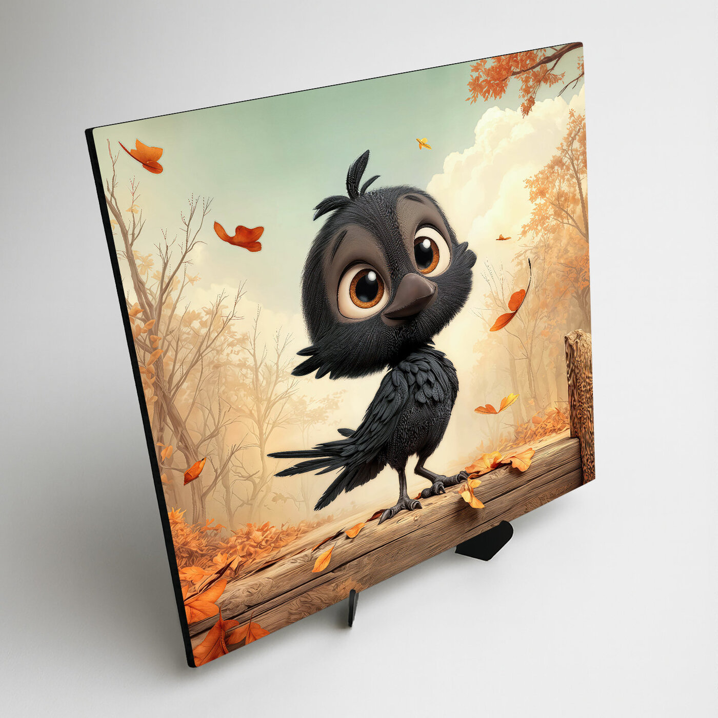 Modern decoration for a children's room - Crow