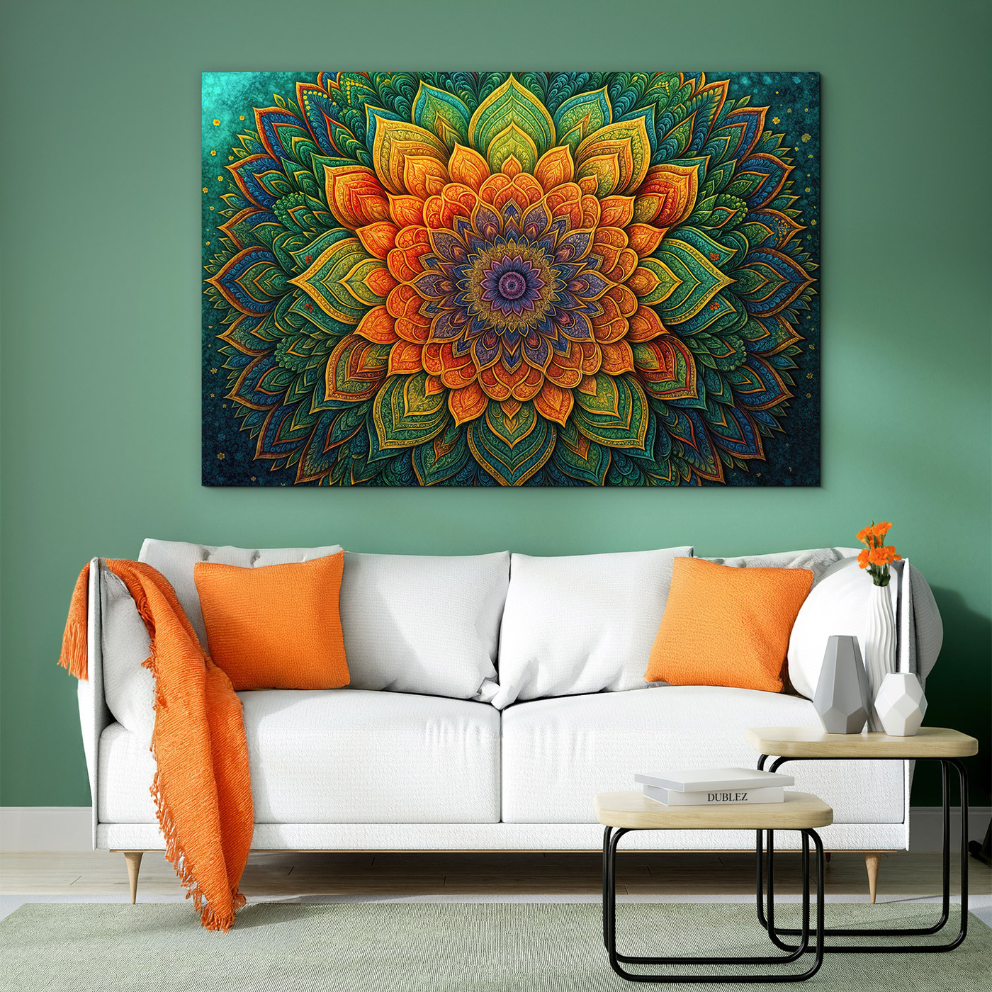 Farebný obraz - Mandala duše