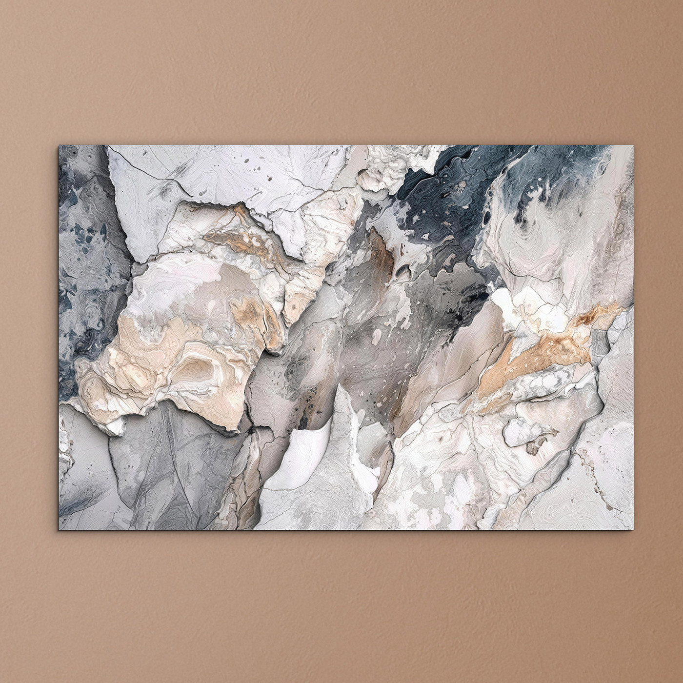 Drevený obraz - Abstract marble