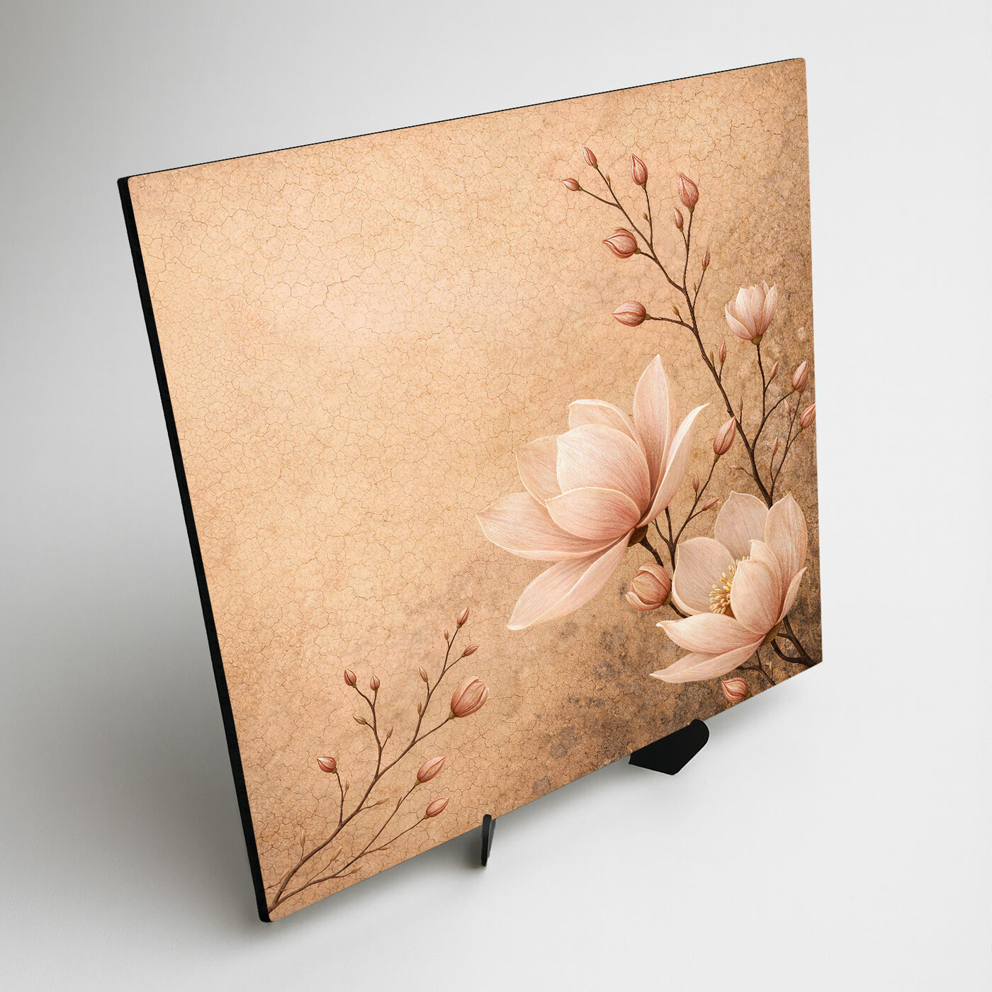 Vintage flower painting - Magnolia