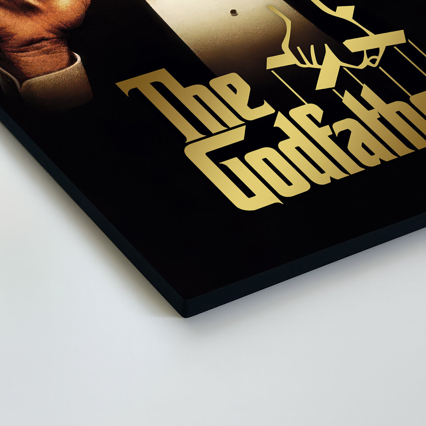 Barevný dřevěný obraz - The Godfather 