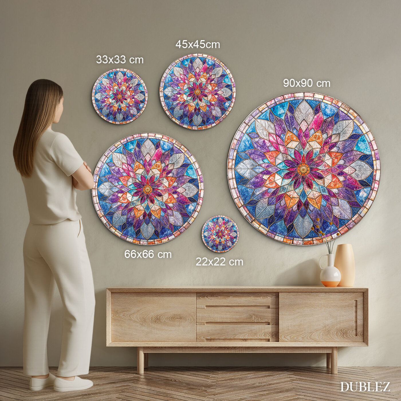 Mandala Wall Art - Aurora