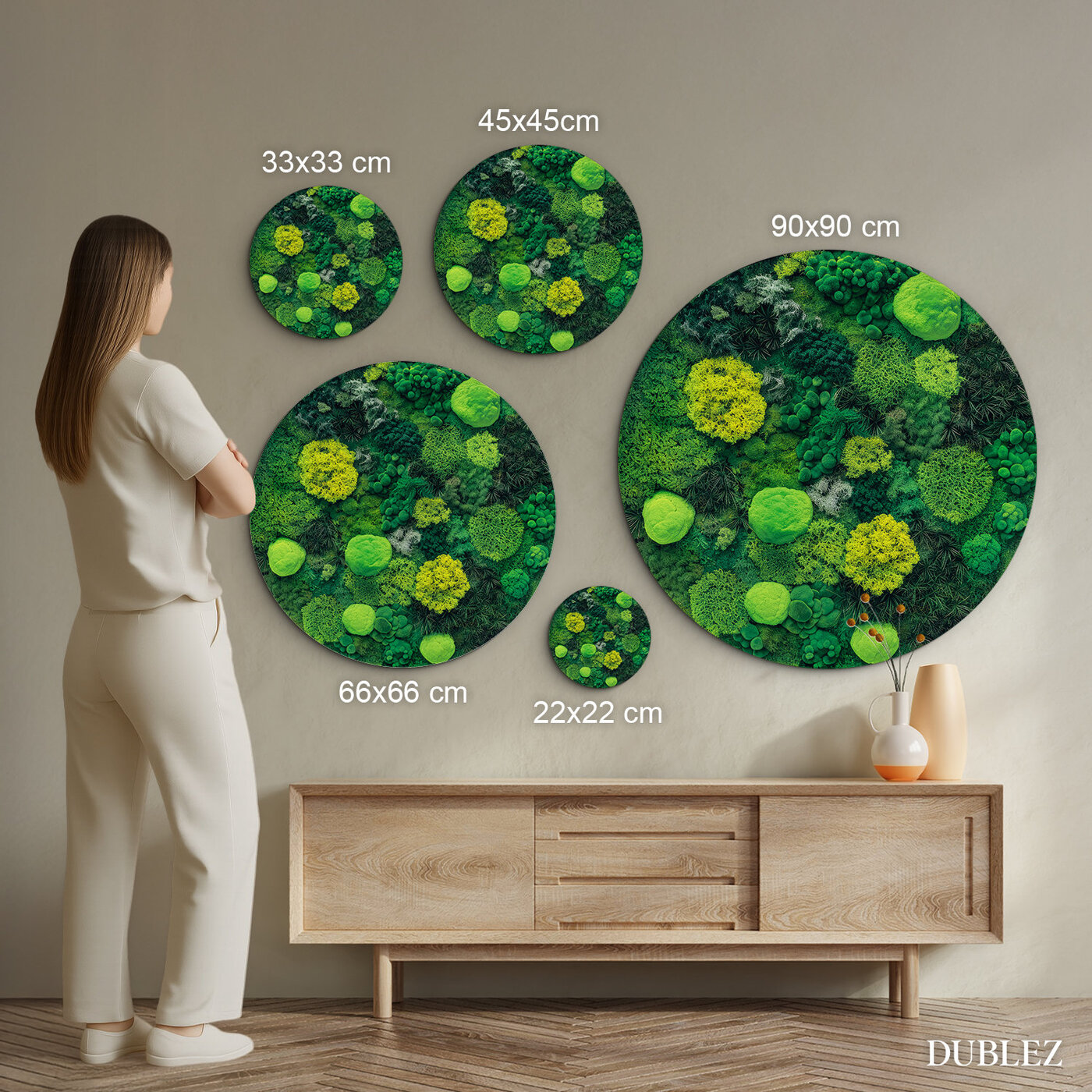 Wooden Wall Art - Mosses