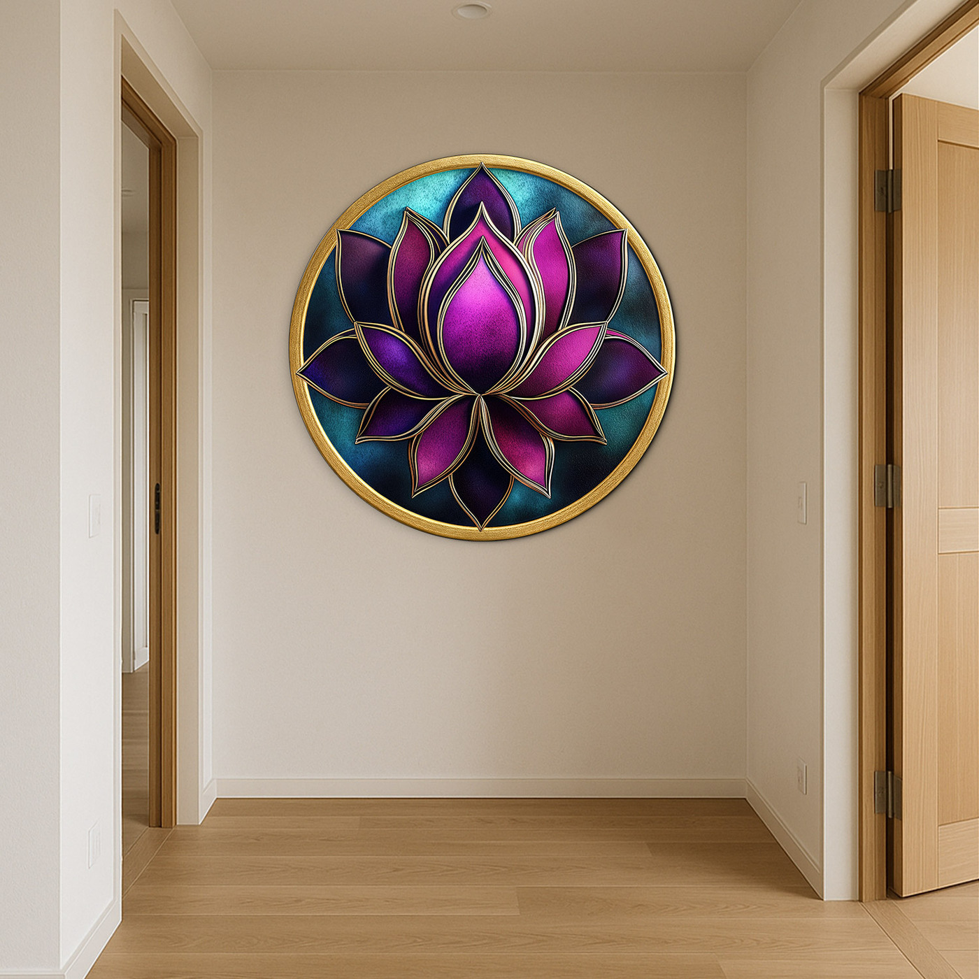 Mandala wall art - Viola