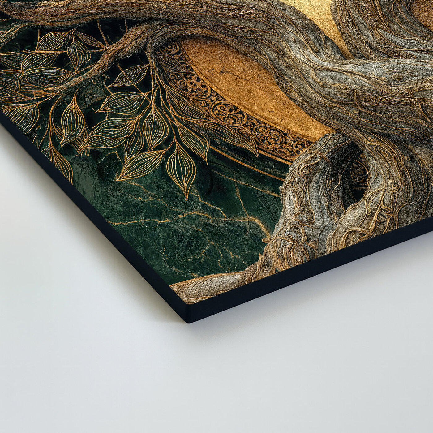 Drevený obraz - Strom slnka