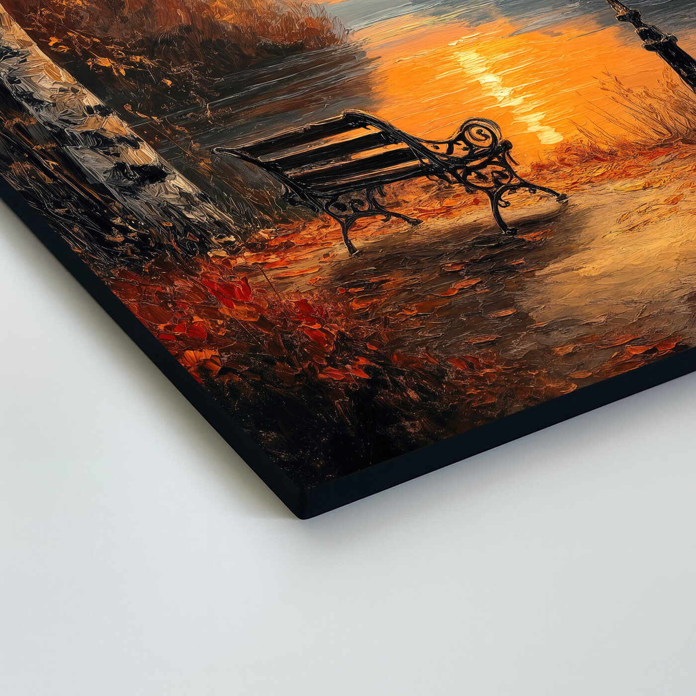 Image - Sunset by the lake