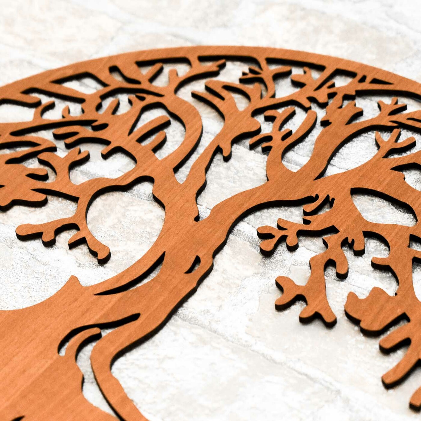 Wooden Picture Tree of Life - Chokmah | Cherry