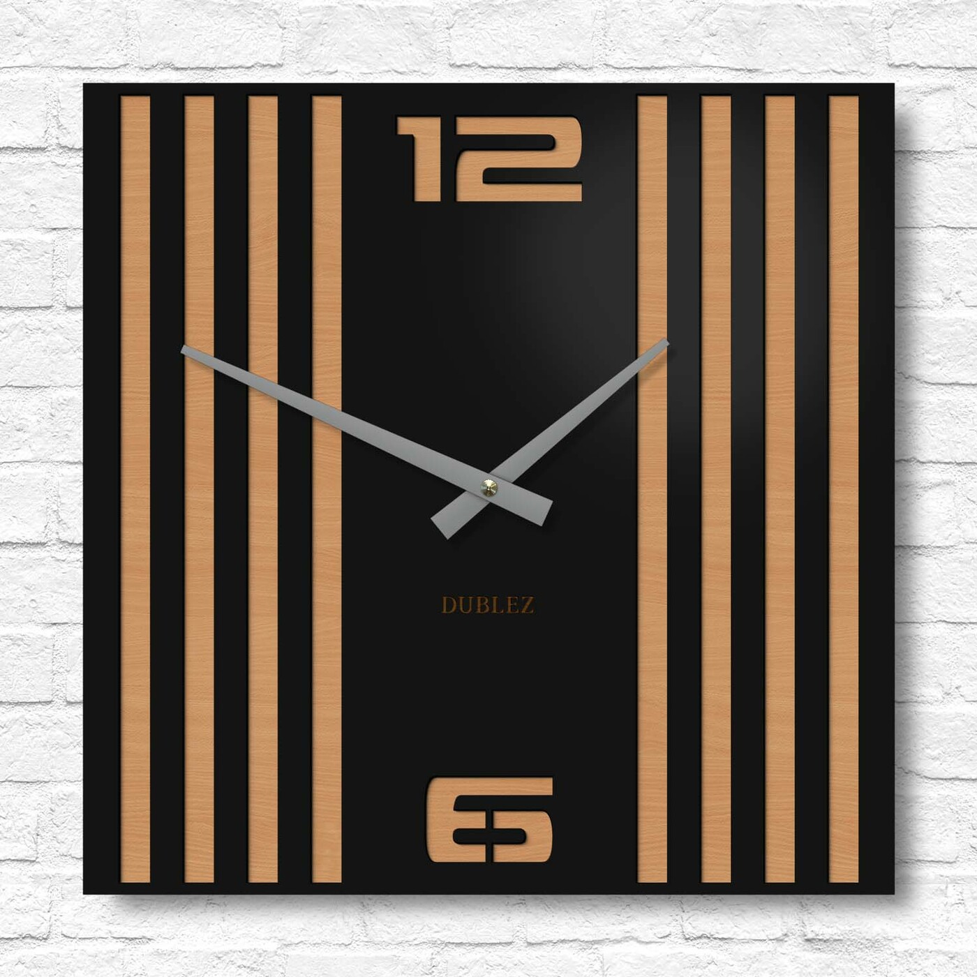 3D hodiny na stenu - Urban Lines | Buk