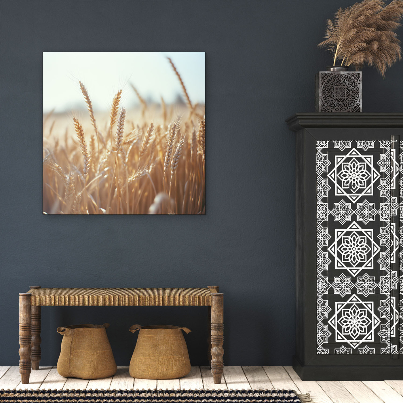 Dřevěný obraz - Pšenice