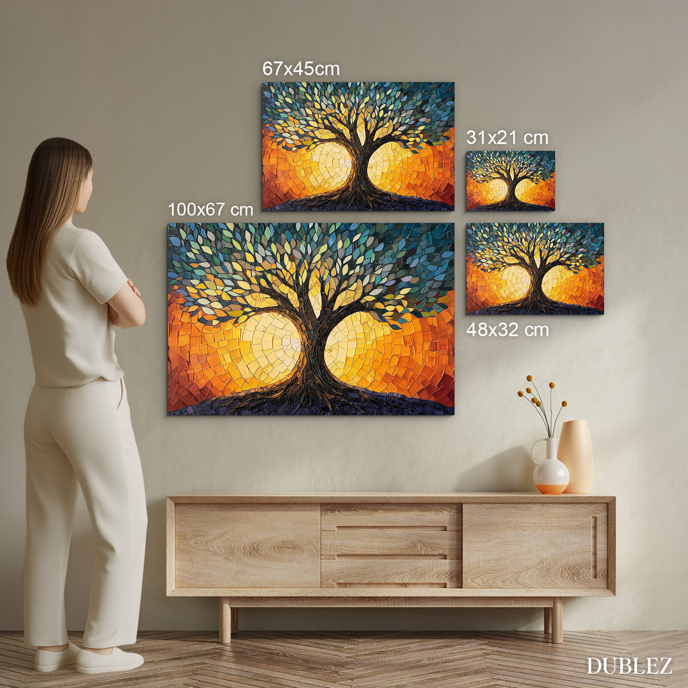 Mosaic image - Tree of Life