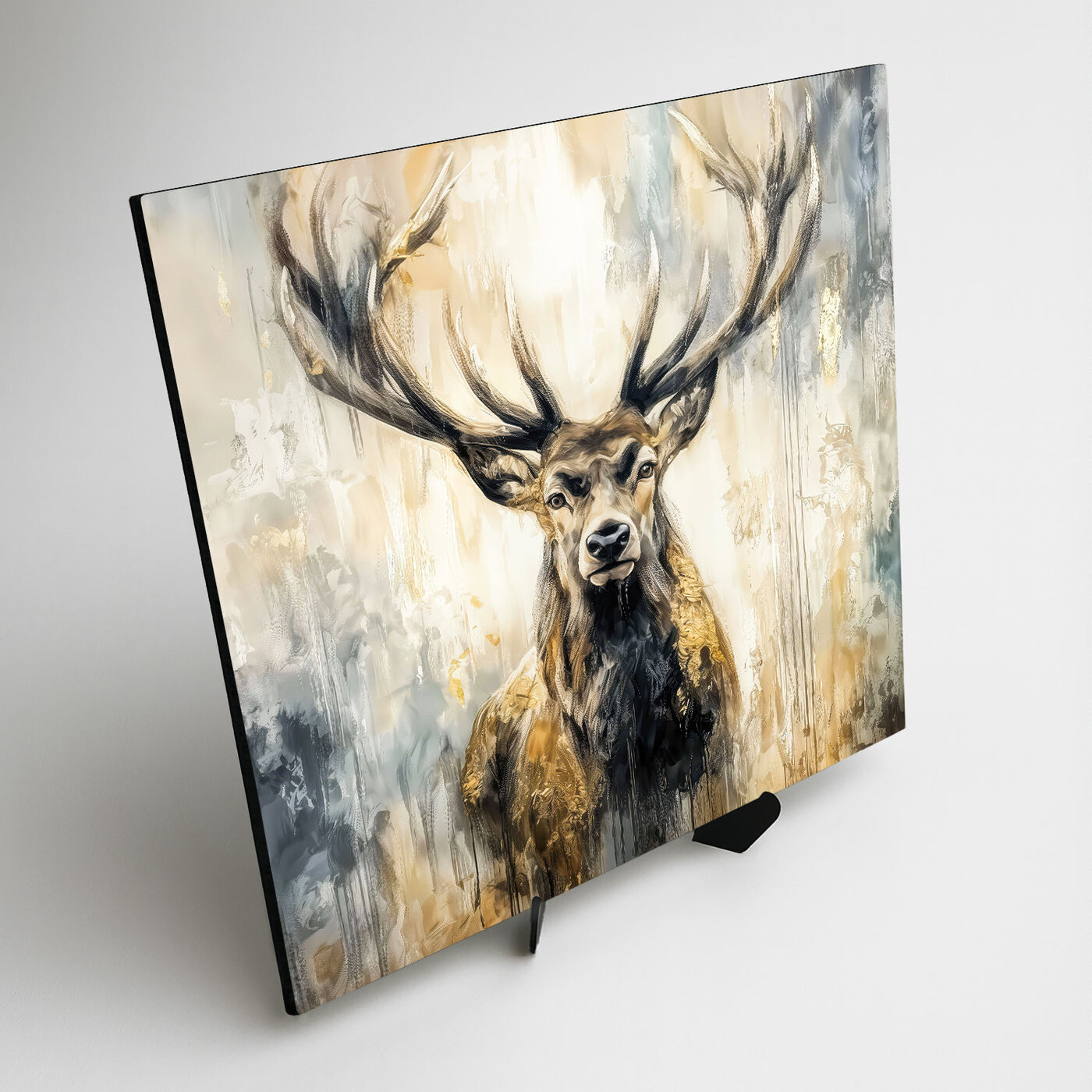 Image - Painted deer with antlers