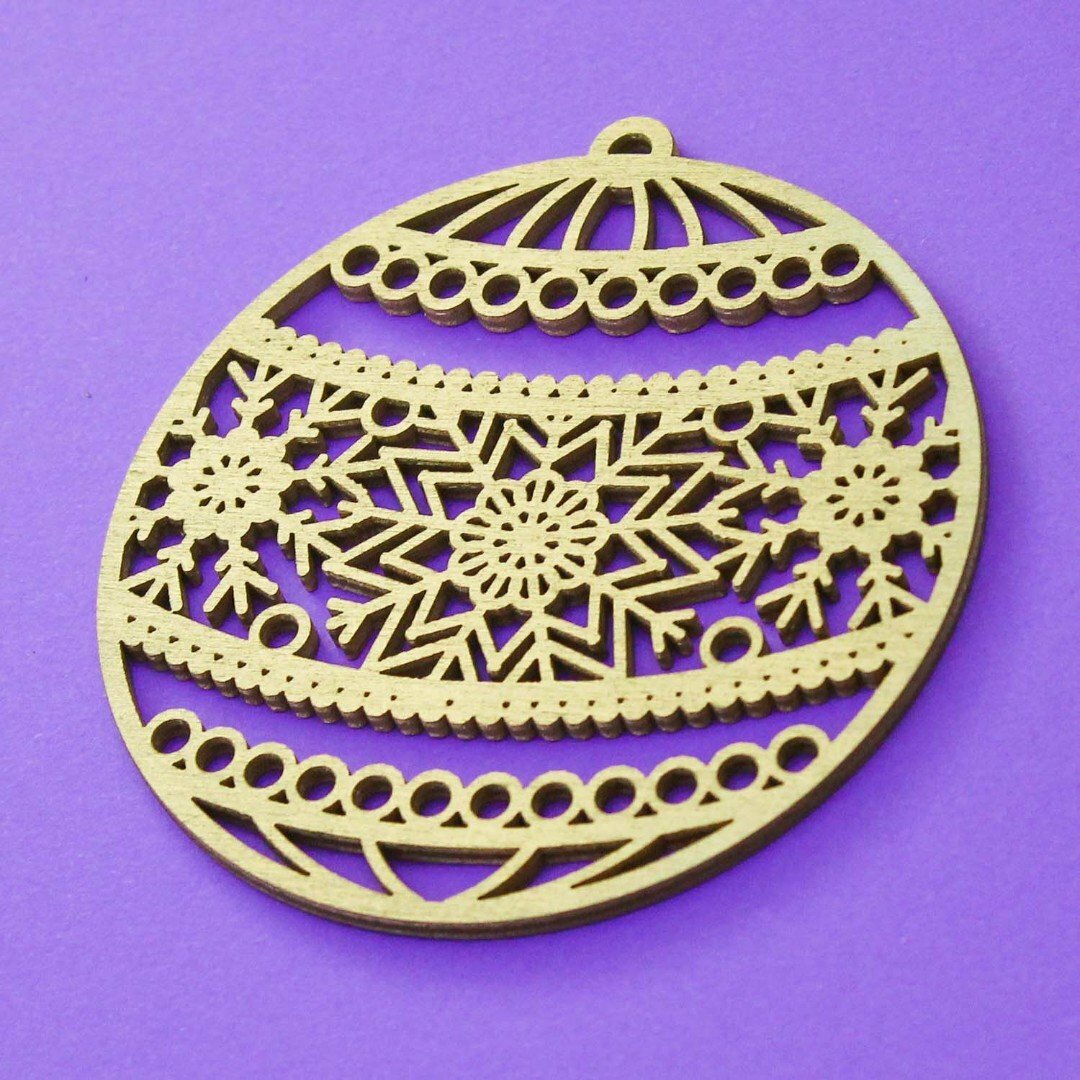 Vianočná ozdoba - Guľa na stromček  | Zlatá