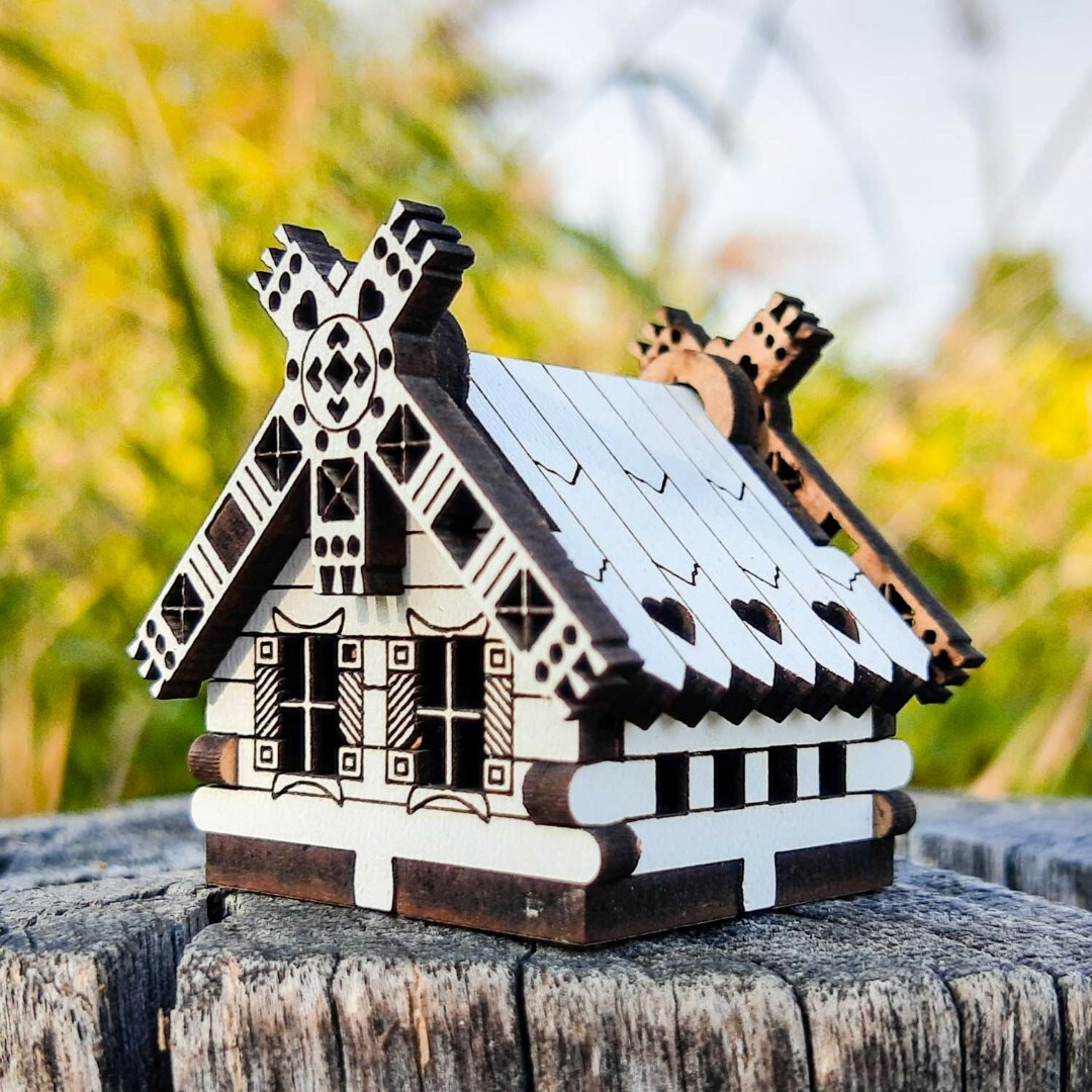 Domček - dekoratívna ozdoba 