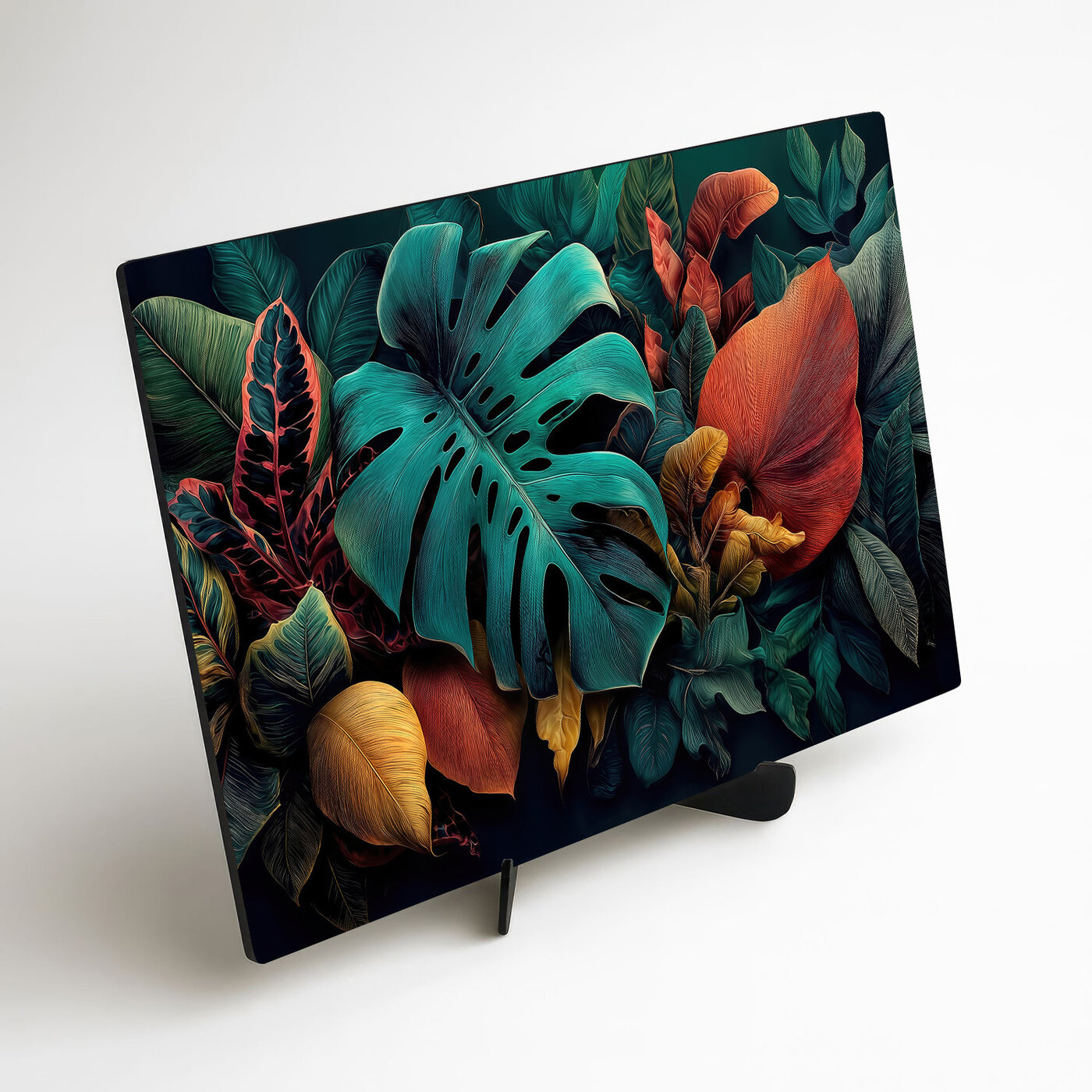 Drevený obraz do obývačky - Exotic