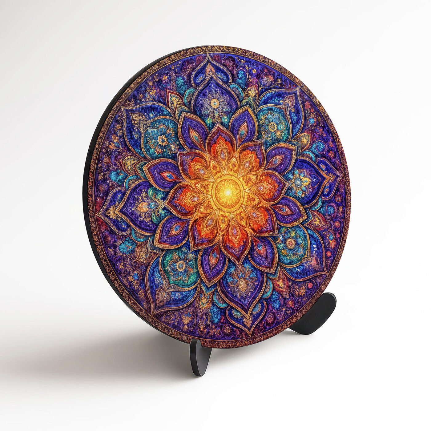 Wooden picture - Mandala Magic