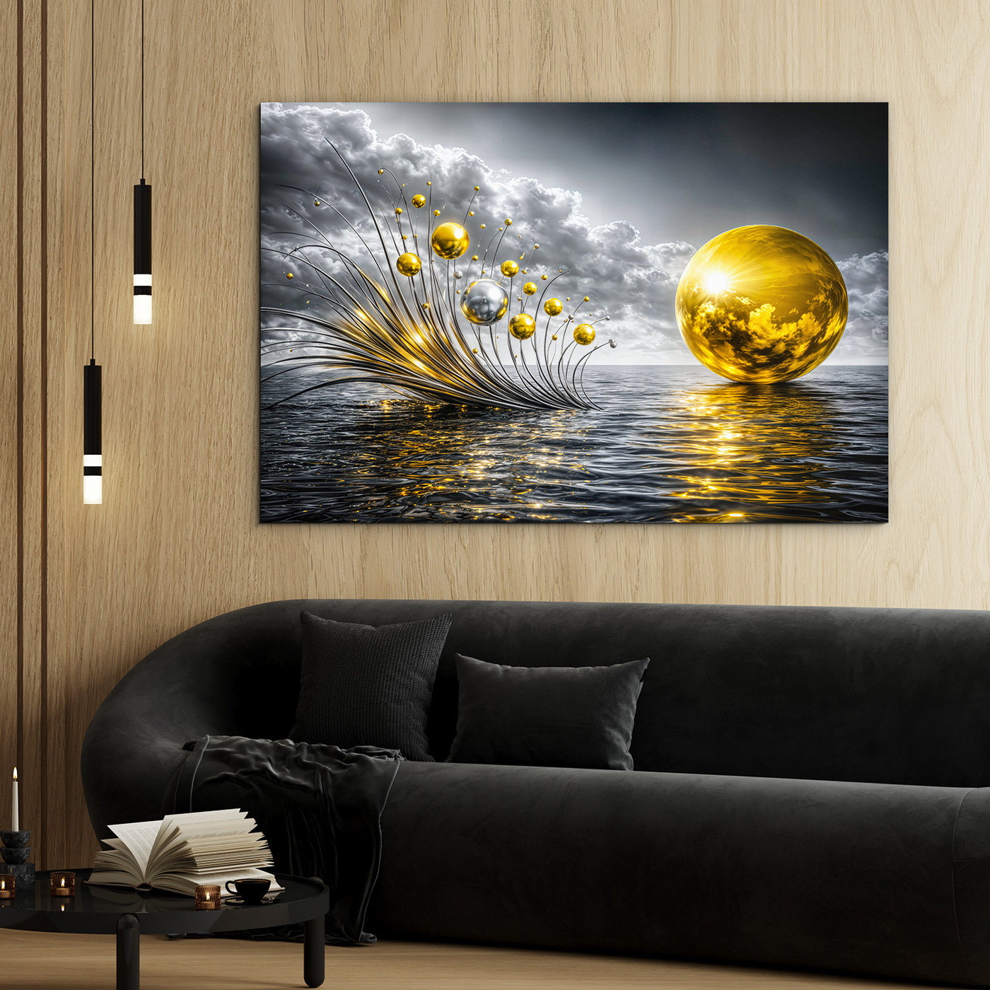 Luxusný obraz - Zlatá energia