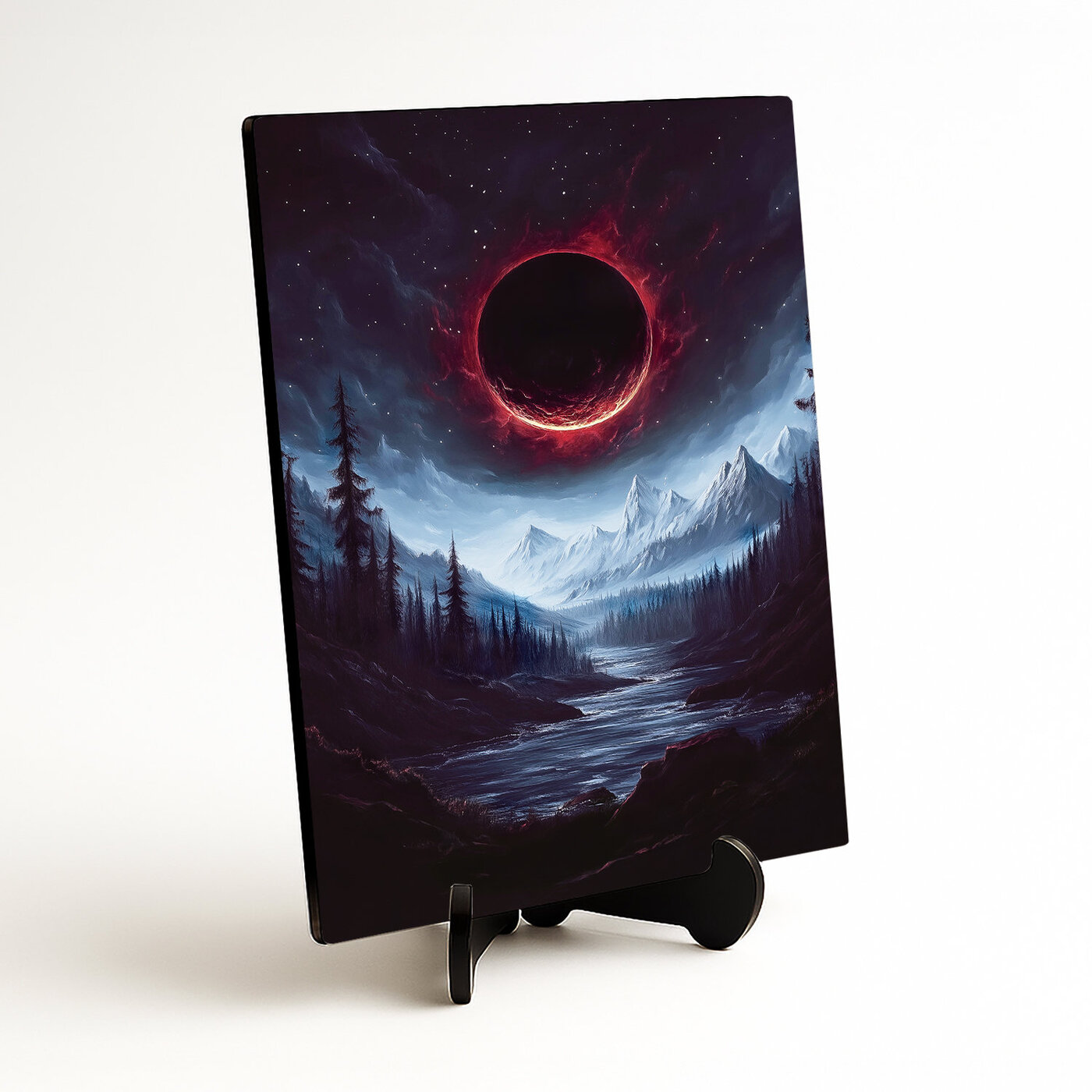 Wooden Wall Art - Solar Eclipse
