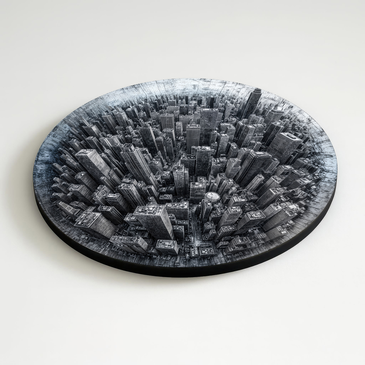 Moderní obraz města - Skica