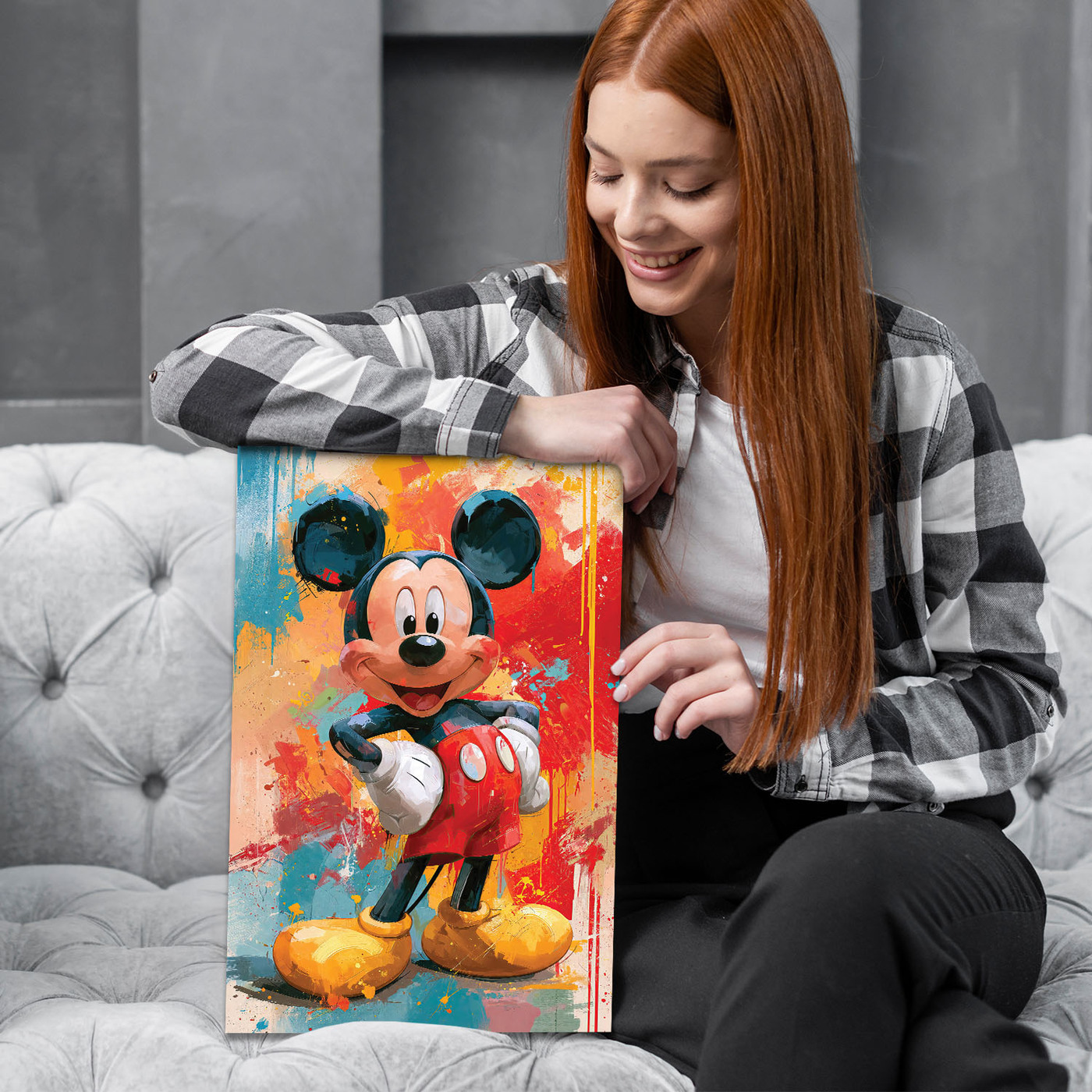 Pop art Disney obraz - Mickey Mouse