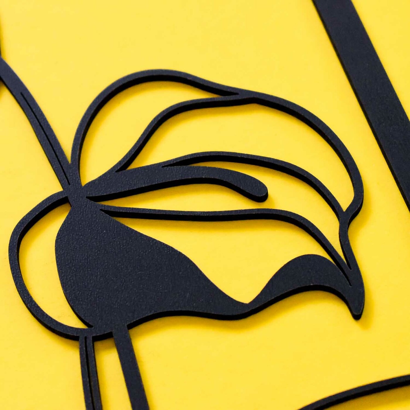 Multi-part Wooden Wall Art of Flowers - Scent of Summer | Black