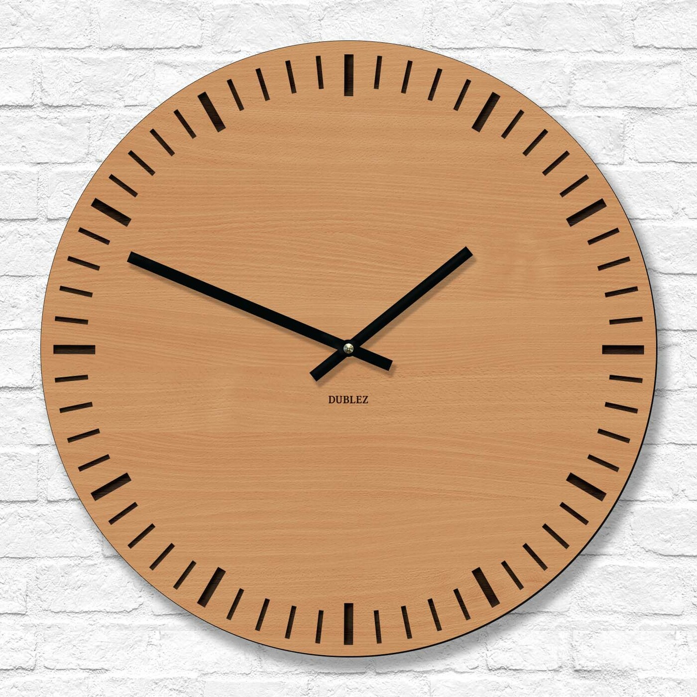 Nástenné hodiny z dreva - Zen | Buk