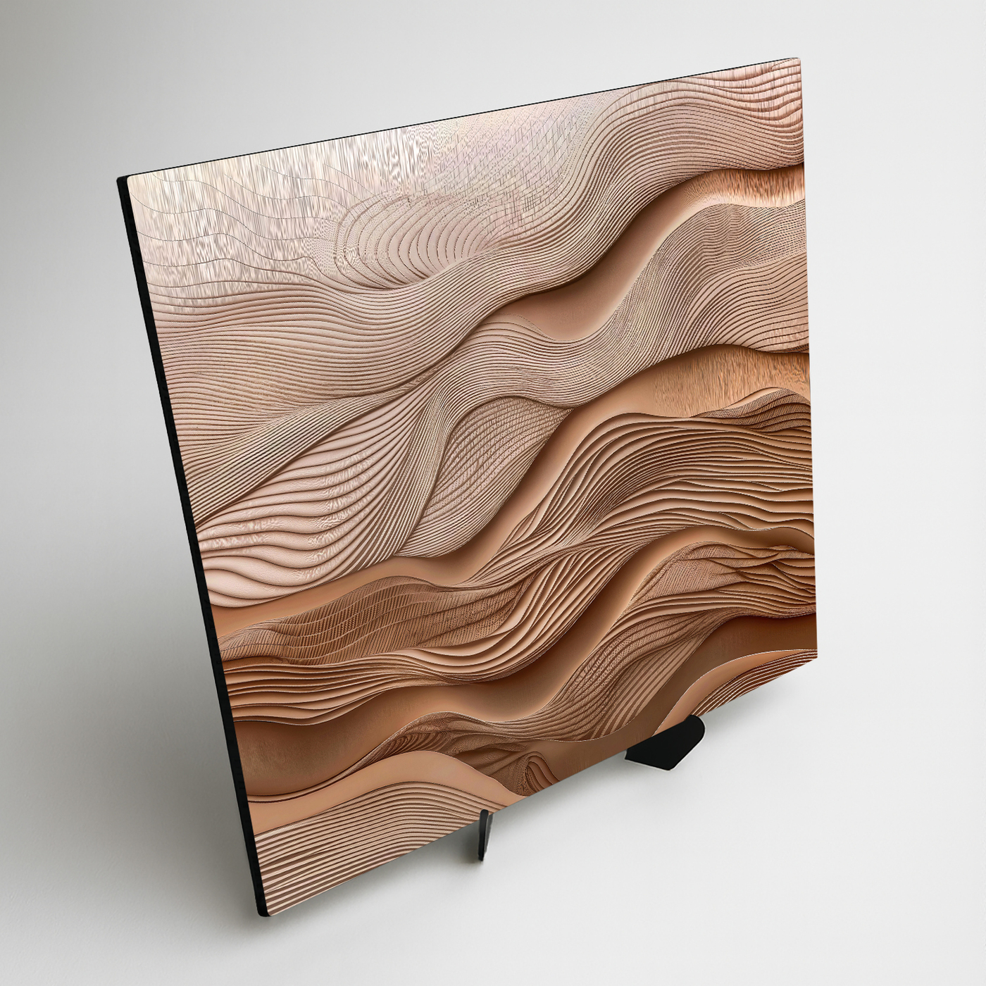 Drevený obraz na stenu - Pink lines