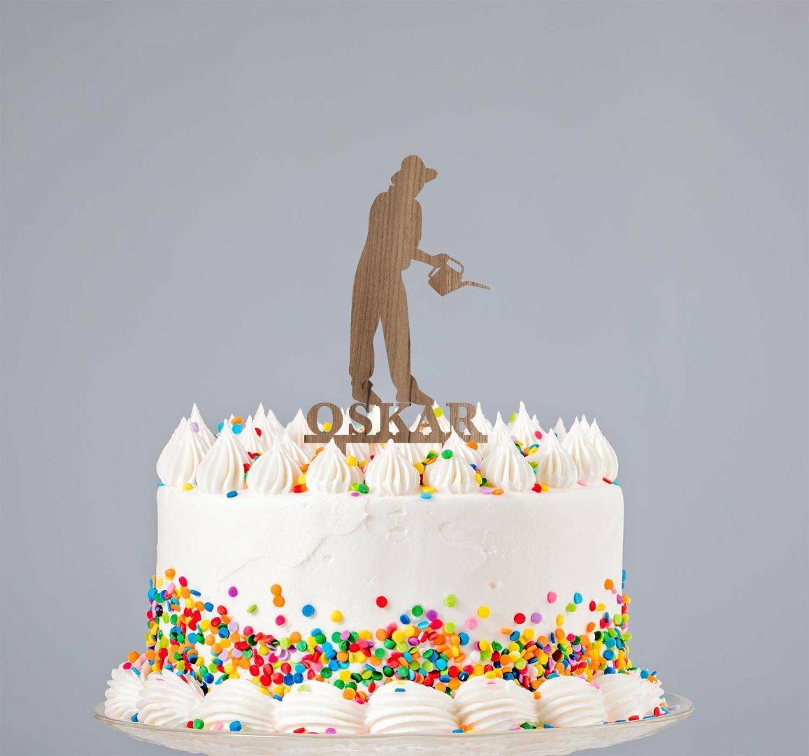 Postavička záhradník - Zápich do torty  | Dub tabakový