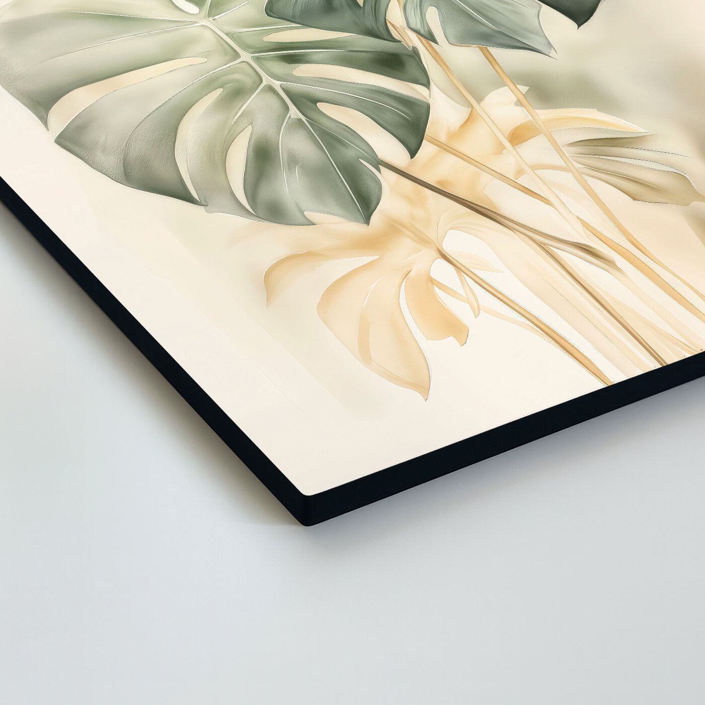 Drevený obraz - Natural Monstera