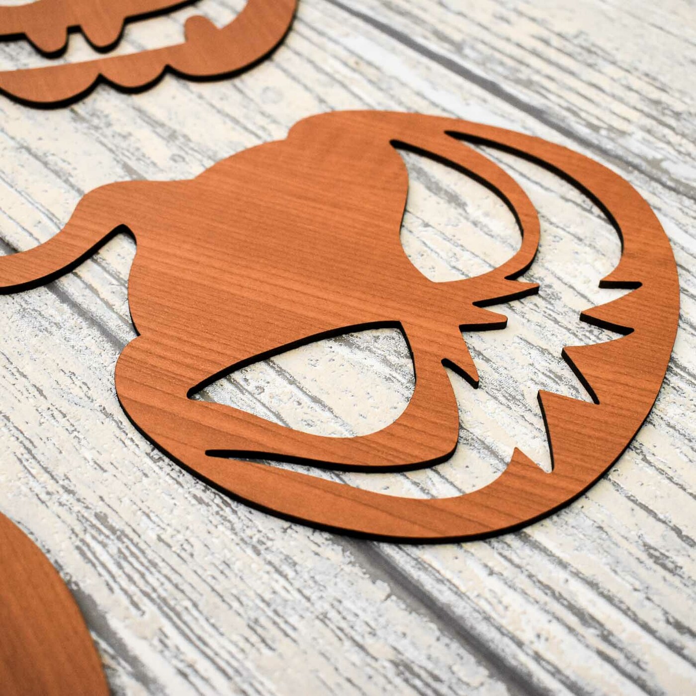 Wooden Halloween Decor - Pumpkins | Cherry