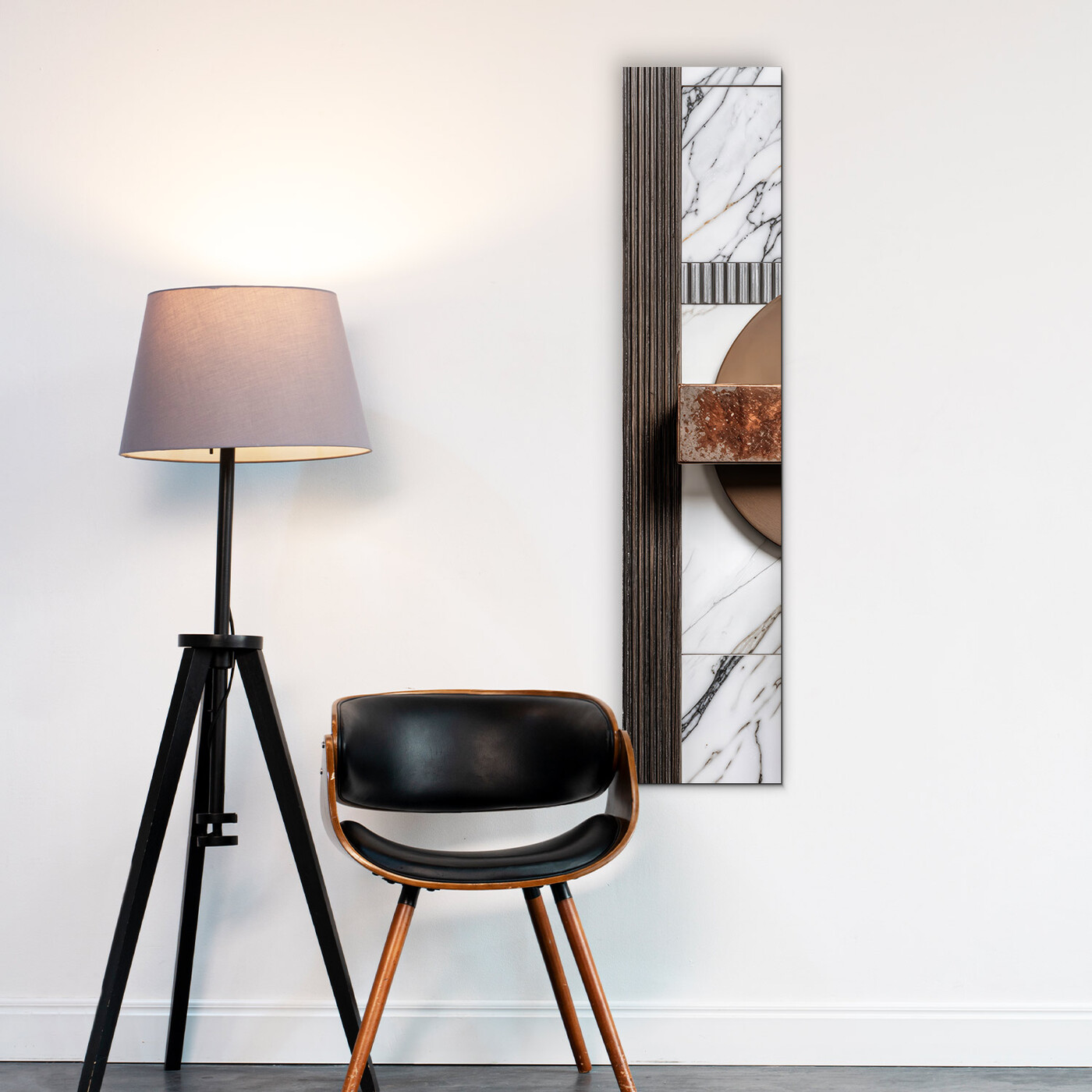 Moderný panel na stenu - Mramorová elegancia