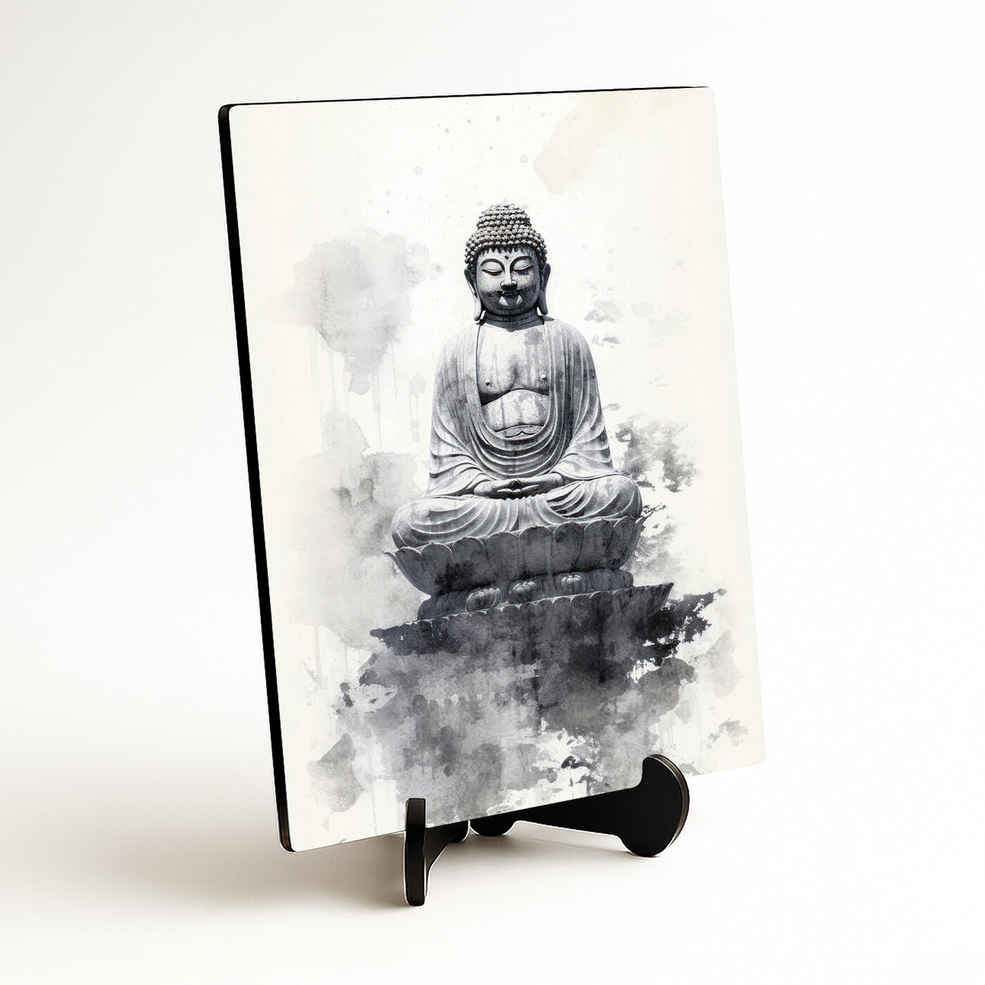 Čiernobiely obraz - Buddha