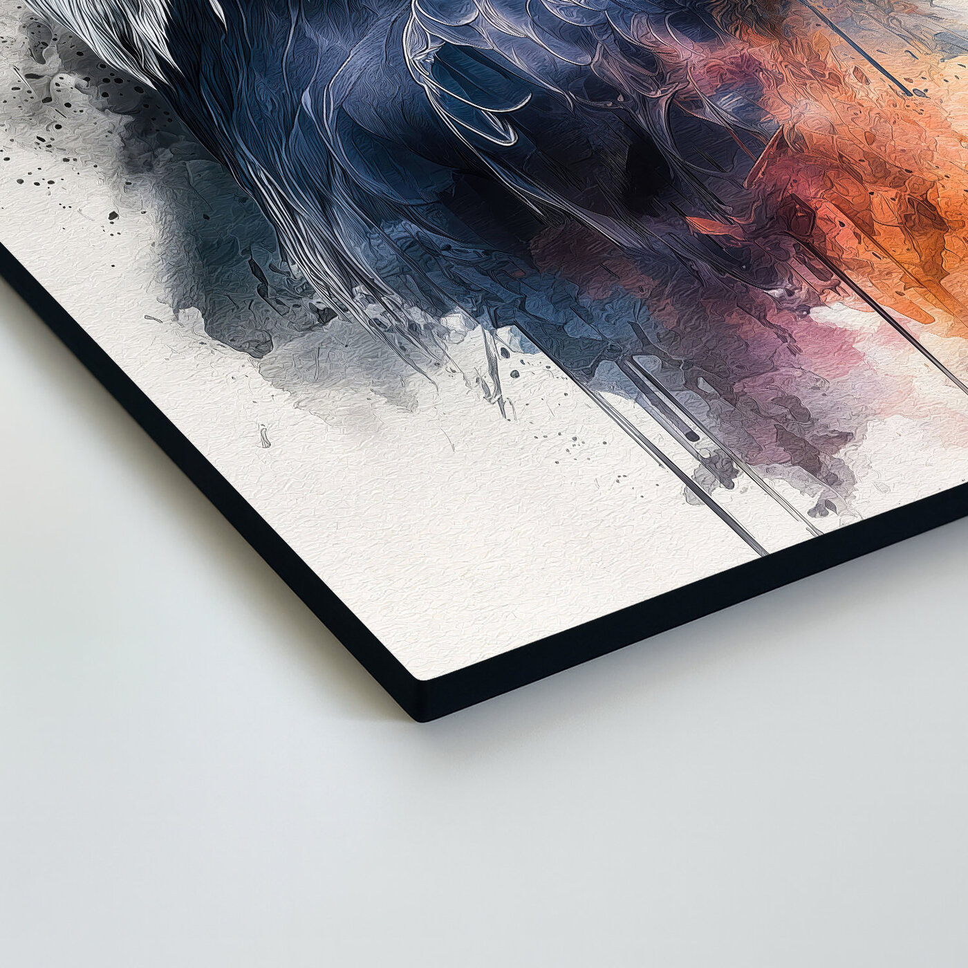 Designer wall art - Painted eagle