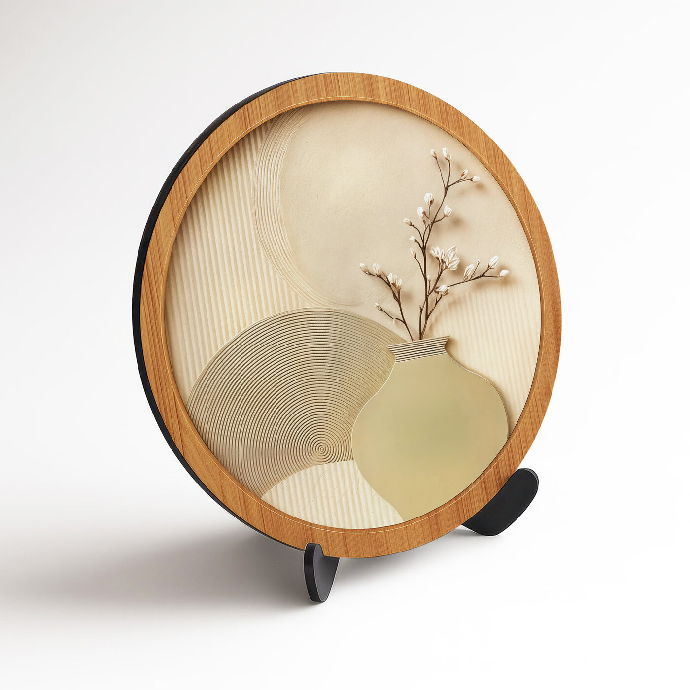 Circular zen image - Natural