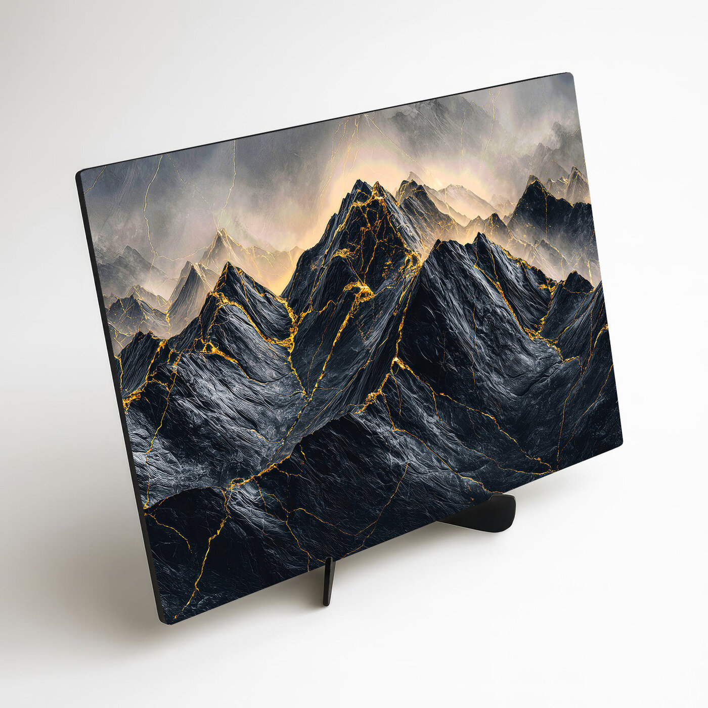 Luxury painting - Mountains of gold