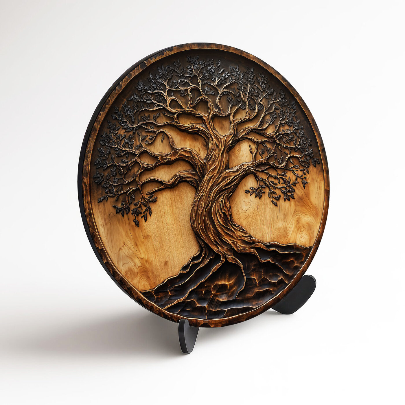 Wooden Wall Art - Olive Tree