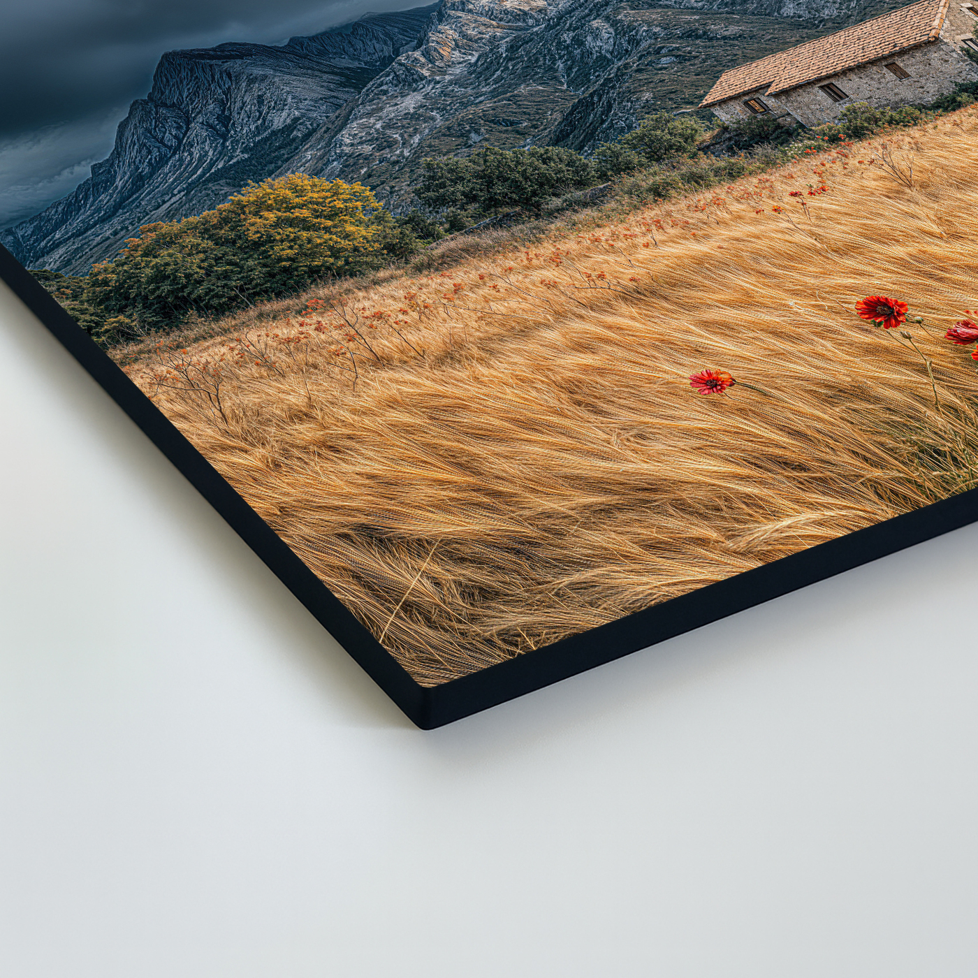 Wooden picture - Landscape of peace