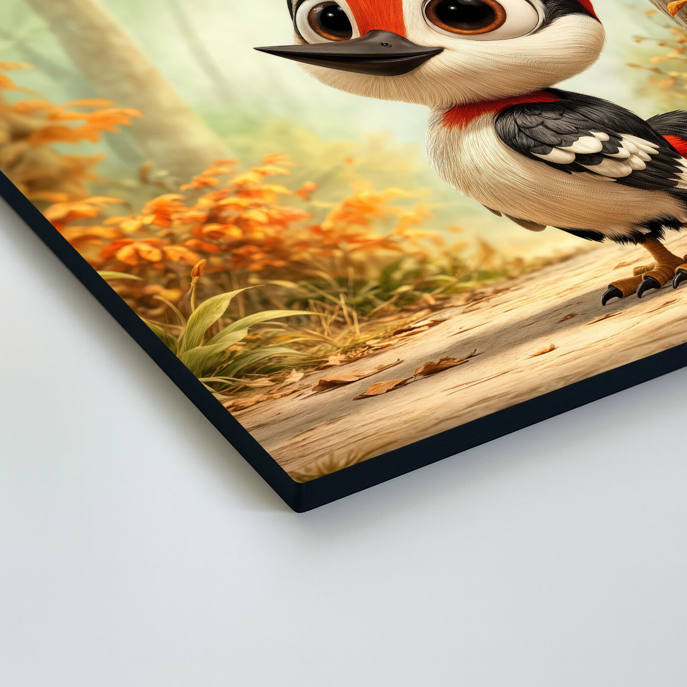 Detský obraz - Veselý ďateľ