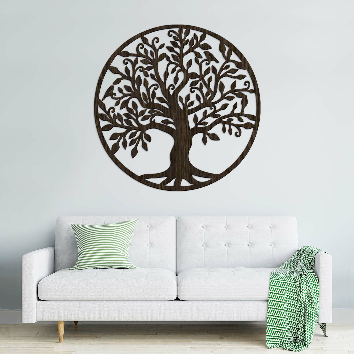 Decorațiune perete copacul vieții - Dafor | Wenge