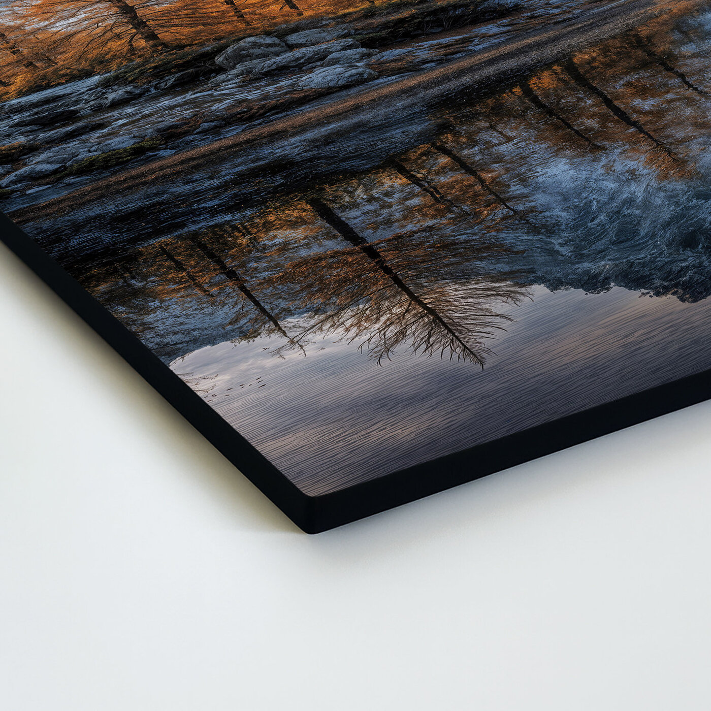 Wall painting of nature - Autumn in the mountains