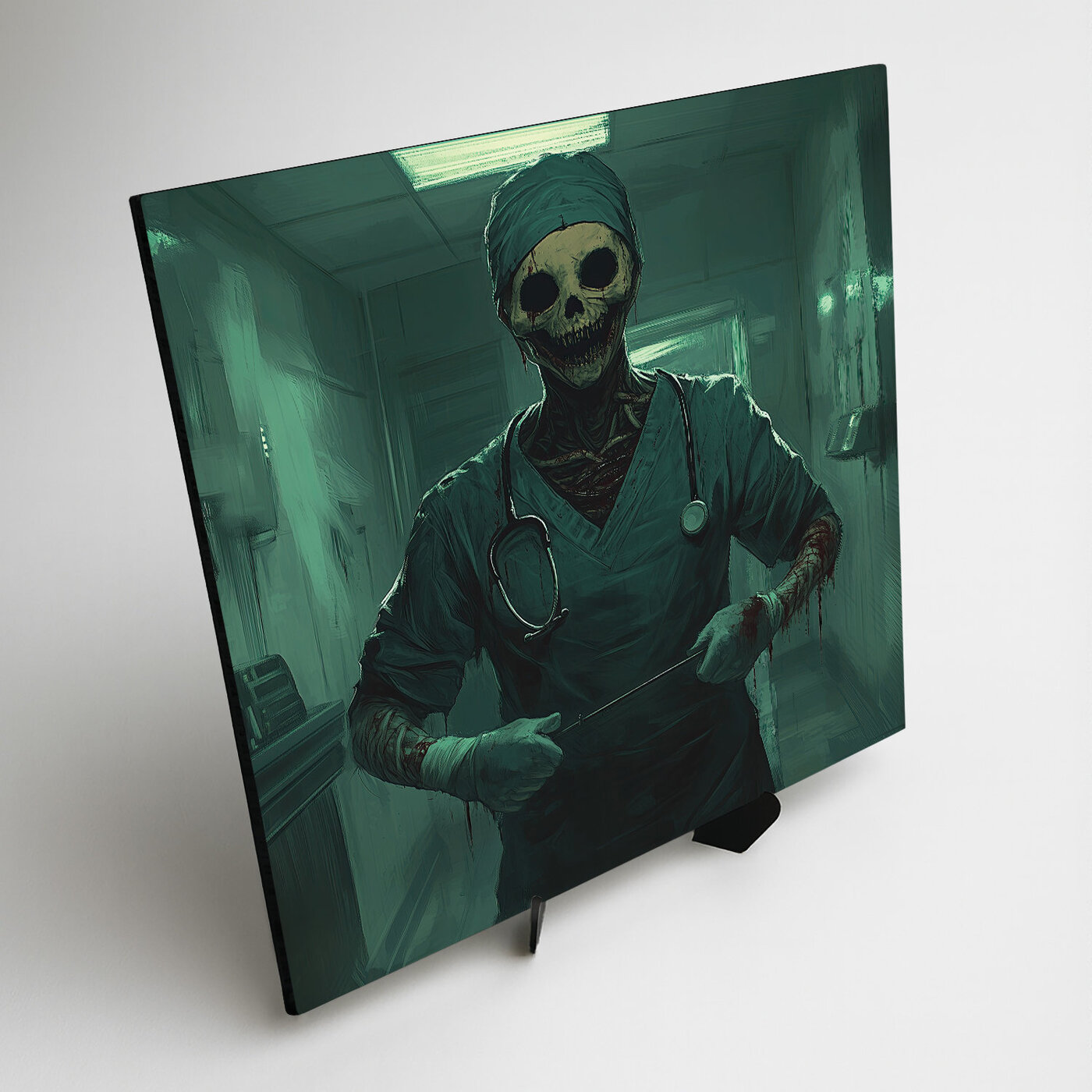 Dark Art Wooden Wall Art - Doctor